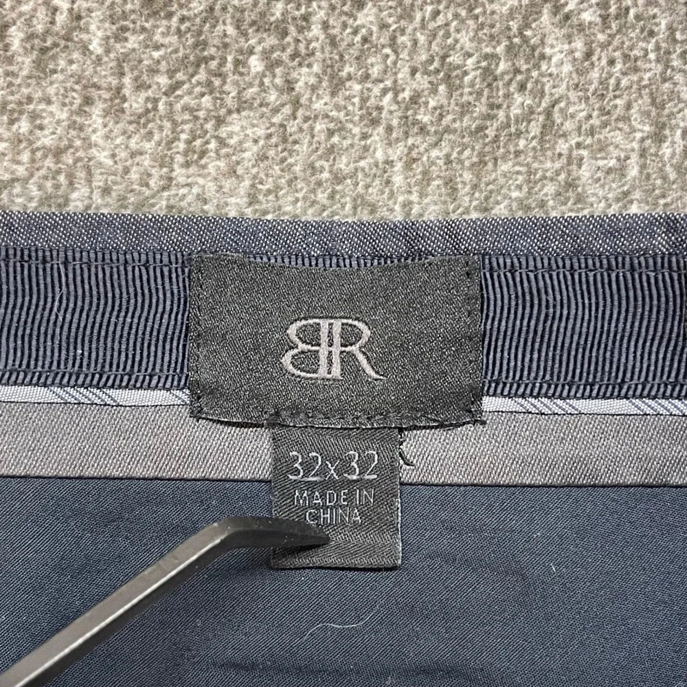 BANANA REPUBLIC Marlane Slim Fit Flat Front Dress Pants Mens 32x32 Wool Blend‎